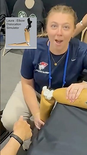 Elbow Dislocation? Solo technique fail then ask for help! She got it.