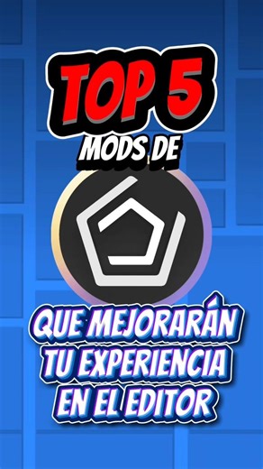 TOP 5 Mods de GEODE Que Mejorarán Tu Experiencia en el EDITOR! | #geometrydash #geode #gd #mods