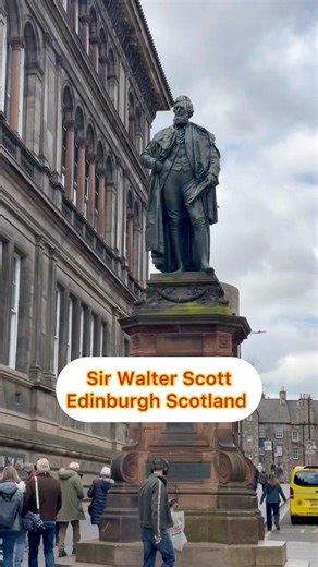 Sir Walter Scott 1st Baronet was a Scottish novelist, poet and historian. Scotland #scottishhistory