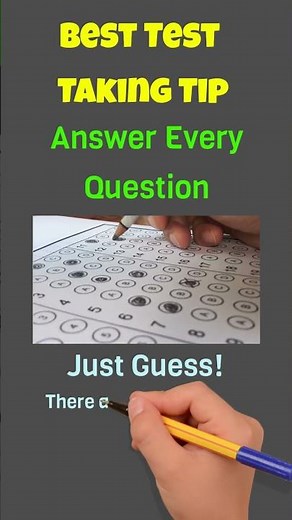 BEST Test Taking Tip 🏆💯 #testtakingtips #examtips