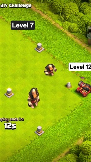 #Clash of clans #gaind and vizard vs canon