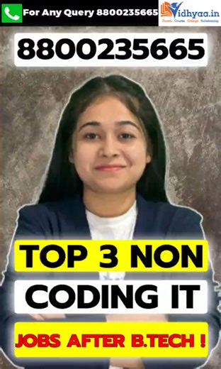 3 BEST Non-Coding IT Jobs for B.Tech Grads in 2026 and Beyond