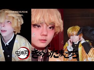 Zenitsu Agatsuma | Demon Slayer Kimetsu no Yaiba Tik Tok Cosplay Compilation