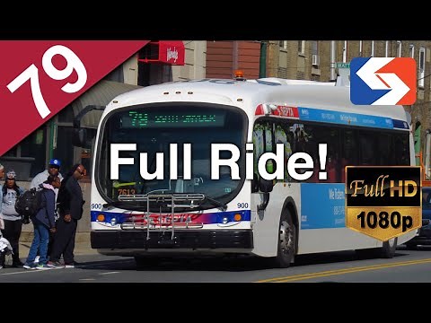 SEPTA Route 79 to 29th-Snyder FULL RIDE