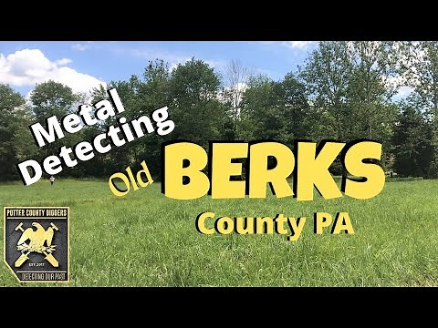 Metal Detecting Pennsylvania! Old Berks County! Farm Field Fun!