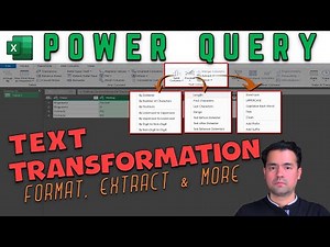 Microsoft Power Query | Text Transformation Technique | Format, Extract & More