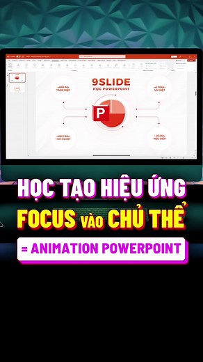 Hướng dẫn làm hiệu ứng vòng tròn xoay trên PowerPoint