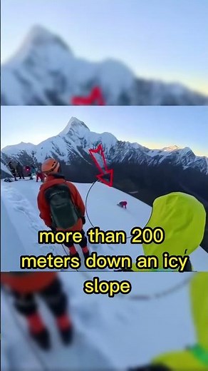 Chilling Moment as 31-Year-Old Hiker Falls to Death from 18,000ft Mountain in China #hiker #plunge
