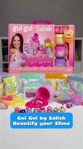 Gui Gui by Salish Mega Set: 10 Slimes & 120 Teile für Glam-Spaß