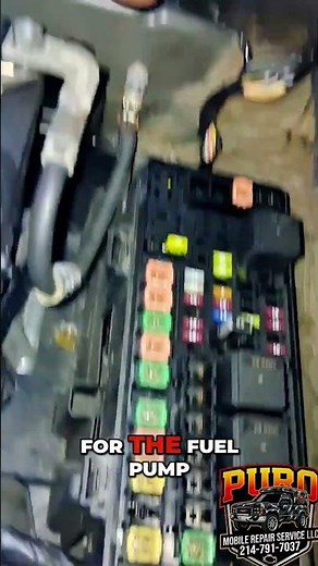 Car Won't Start? Try This Fuel Pump Relay Fix! #shorts