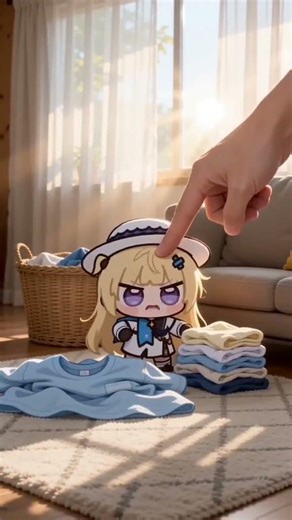 Phoebe doing chores - Wuthering Waves