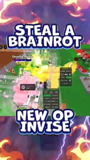 👻INVISIBILITY SCRIPT in STEAL BRAINROT! #roblox #stealabrainrot #stealabrainrotscript #sabscript