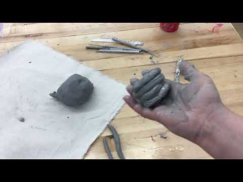 Clay Hand building Demo Tutorial Step by Step
