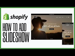 How To Add Slideshow To A Page In Shopify | Easy for Beginners