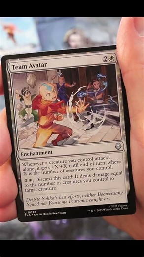 AWESOME PULL! MTG Avatar: The Last Airbender Play Booster