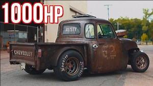 1M views · 23K reactions | 1000HP Rat Rod Truck GAPS EVERYTHING - He Built it For Under $10,000! | That Racing Channel | Facebook
