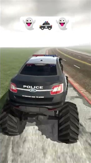 ghost driving 🚓#ghoststory #viral #gamingshorts