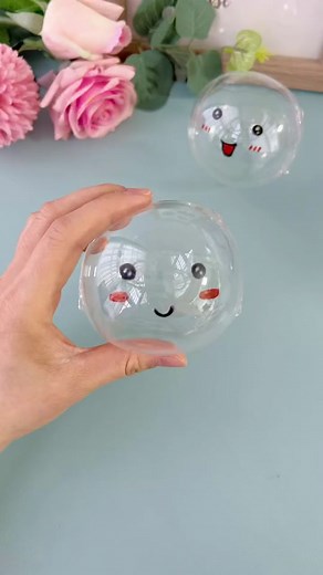 Handmade DIY Project with Clear Spherical Object