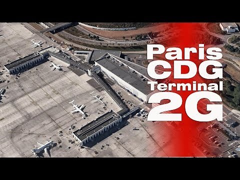 Paris CDG Airport Terminal 2G | Departure & Arrival
