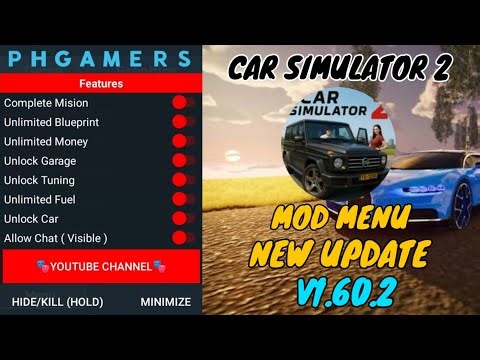 Car Simulator 2 MOD APK 1.60.2 Menu, Unlimited Money, All Cars Unlocked, VIP New Update