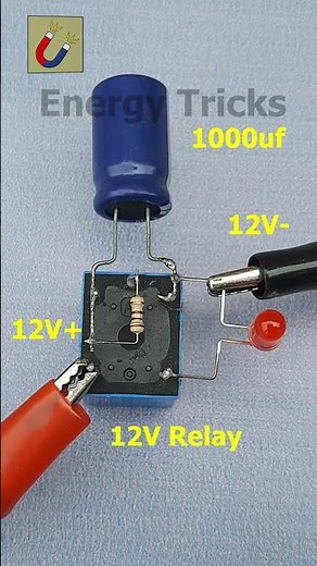 DIY 12V Relay Flasher Circuit ⚡🔁 | Simple Blinking Light Circuit