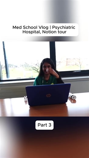 Med School Vlog Psychiatric Hospital, Notion tour#uk#zeliha#england