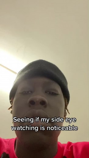 Observing My Side Eye Reactions on Camera