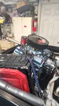 55 update new engine is here!!!! #1955chevrolet #trifivechevy