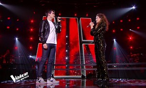 The Voice 2021 – Zacharie Dolce VS Clara Polaire chantent « Comment est ta peine » de Benjamin Biolay