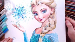 18K views · 278 reactions | THE ARTIST MAGAZINE: LIFE WITH ART Drawing Elsa (Frozen) By drawholic ... www.theartist.co.kr #theartistmagazine #artist #theartist #art #drawholic ©korean artist drawholic | The Artist Magazine | Facebook