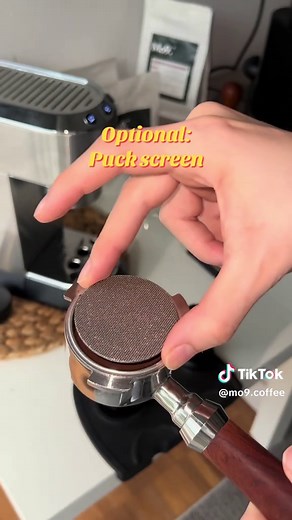 Step by step Espresso using Delonghi Dedica. #coffee #coffeetok #espresso #delonghi #homebarista
