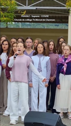 FRAGILE - Soprano - COVER - Chorale du collège Th.Monod de Clarensac