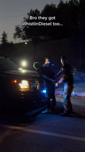 Crazy Night with WhistlinDiesel and Police in a McLaren 720s