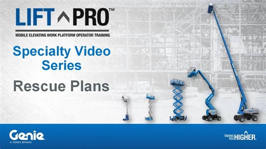 Genie® Lift Pro™ Training | Rescue Plans.mp4