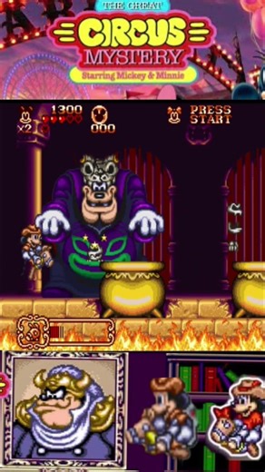 The Great Circus Mystery: starring Mickey & Minnie Boss final #snes #mikey #gameplay 🕹 🎮