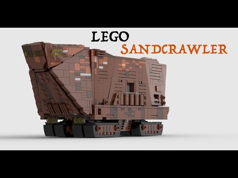 LEGO Sandcrawler MOC!