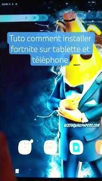 #fortnite #banane #roblox tuto comment installer fortnite sur Android 🍌🍌🍌🍌🍌