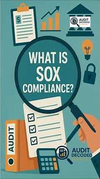 What is SOX compliance?#sox #compliance #audit #internalaudit #internalcontrols #finance #technology