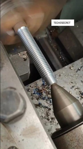 Industrial thread tapping on metal parts | Manufacturing Of Threaded Products with Automatic Tech.