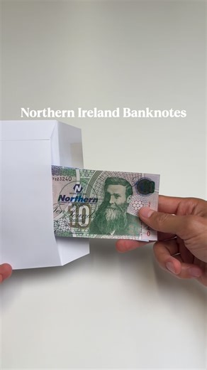 Banknote World | COLLECTIBLE BANKNOTES on Instagram: "Who knows these beautiful banknotes? You can get them with 10% discount using the code VB10 #northernireland #banknoteworld #moneycollection #banknotecollection"