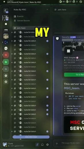 how to nuke server in discord #nuke #bot #discord #server