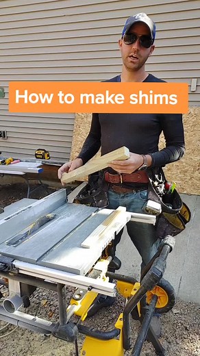 Construction Tips: How to Make Shims Easily and Safely