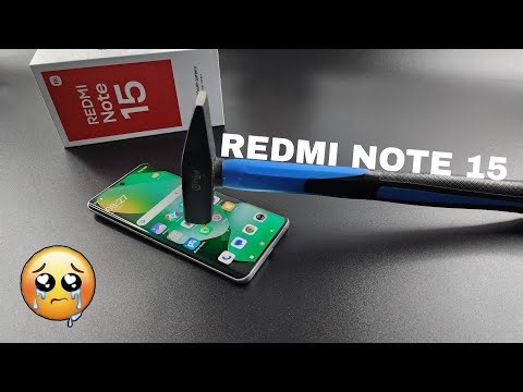 Redmi Note 15 Screen Scratch Test 🔨| Redmi Note 15 Durability Test 🛠️⚒️