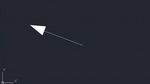 一分钟学会cad如何画箭头