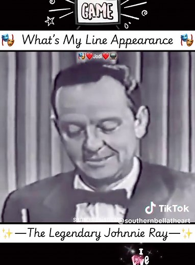 Johnnie Ray What’s My Line 1954 — Legendary TV Appearance