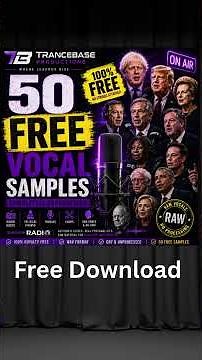 50 Free Vocal Samples. #samplepack #samples #vocalsamples