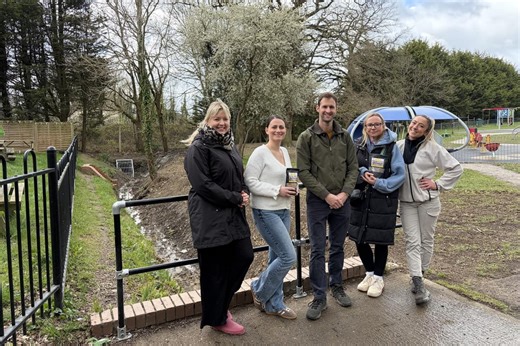 Broadbridge Heath Parish Council completes drainage improvement project