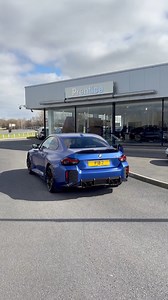 Sleek, Powerful, and built to turn heads. This Frozen Portimao Blue M2 with a full carbon fiber kit is the definition of performance. 💙📸 #BMW #M2 #FrozenPortimaoBlue #Prentice | Prentice BMW Portadown