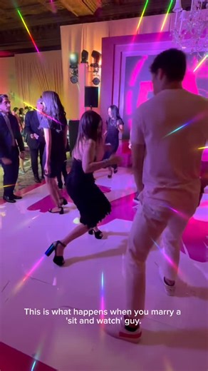 Caroline Leventhal on Instagram: "Bar mitzvah dancers understood the assignment. Our husbands did not. #TalkTuesdays ... #MarriedLife #BarMitzvahEnergy #JewishHumor #MomHumor"