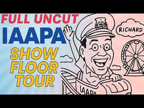 Full Uncut IAAPA 2025 Show Floor Tour! | The Complete Walkthrough #iaapa #iaapaexpos